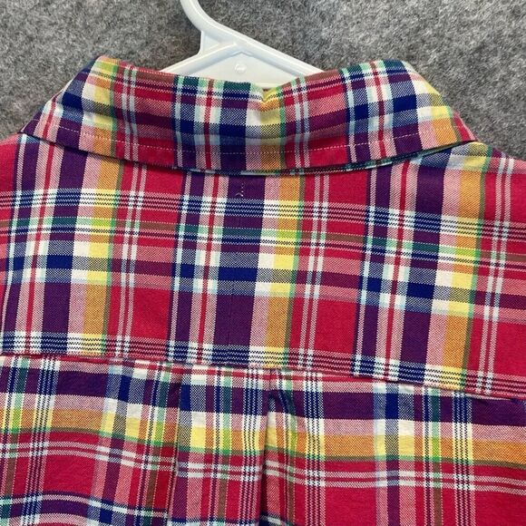 RALPH LAUREN Shirt Men's XL Multicolor Plaid Long Sleeve Collared Button Down - Picture 10 of 11
